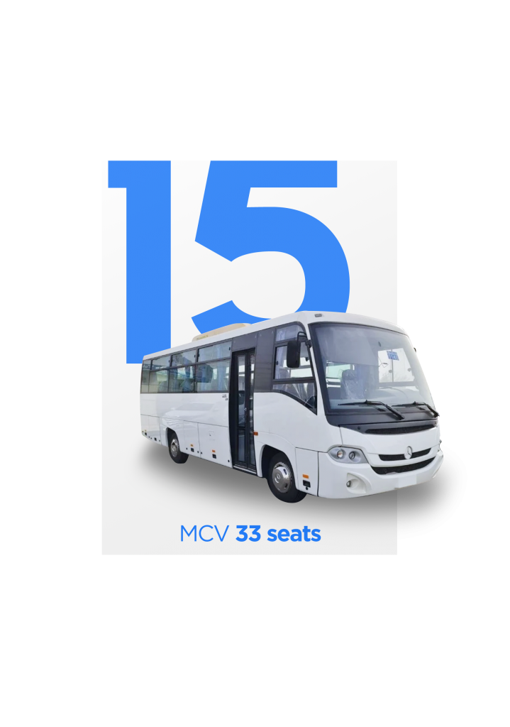 Qruz vehicle MCV 33 seats